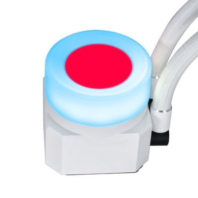 3. Lian Li GALAHAD II 360 Trinity Performance Kompletne chłodzenie wodne - biały