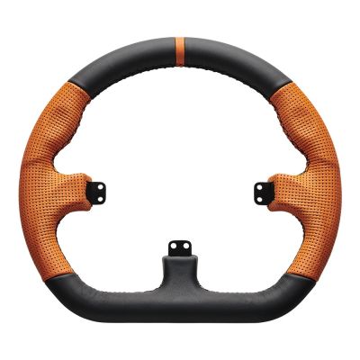 4. Asetek SimSports GT - obręcz - zamknięte D, czarno-pomarańczowa