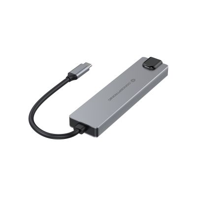 2. Conceptronic DONN29G stacja dokująca Przewodowa USB 3.2 Gen 2 (3.1 Gen 2) Type-C Szary