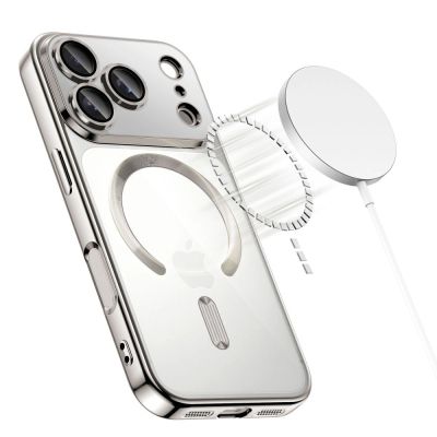 2. Etui Tech-Protect MagFlex MagSafe na iPhone 17 Pro Max - przezroczysto-srebrne