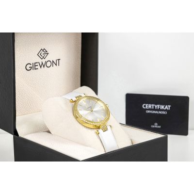 9. Zegarek Damski Giewont Sapphire Złoto Srebrny GW9890-A2
