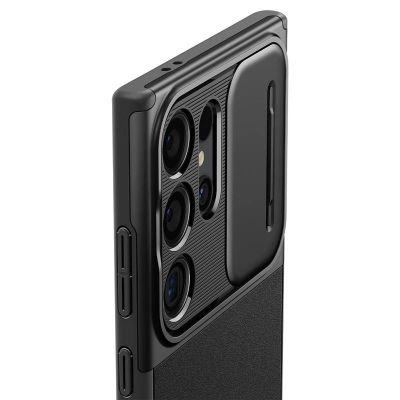 13. Etui Spigen Optik Armor na Samsung Galaxy S24 Ultra - czarne