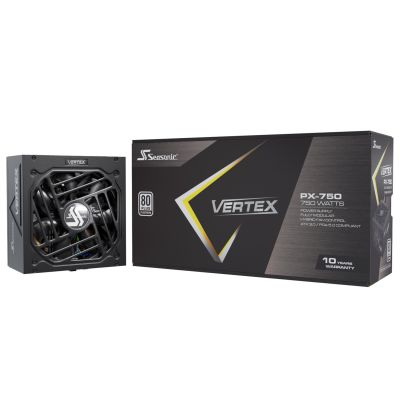 Seasonic VERTEX PX-750 moduł zasilaczy 750 W 24-pin ATX ATX Czarny
