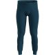Legginsy termoaktywne męskie Odlo MERINO 200 BL BOTTOM long zielone   M