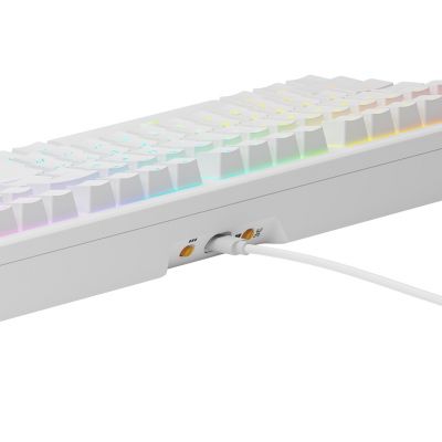 6. Glorious Gaming GMMK 3 HE 100% Prebuilt klawiatura USB QWERTY US English Biały