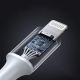5. Kabel Ugreen US304 70523 USB-C / Lightning MFi 1m - srebrny