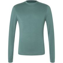 Koszulka termoaktywna z długim rękawem męska SUPER.NATURAL M Tundra 175 LS zielona