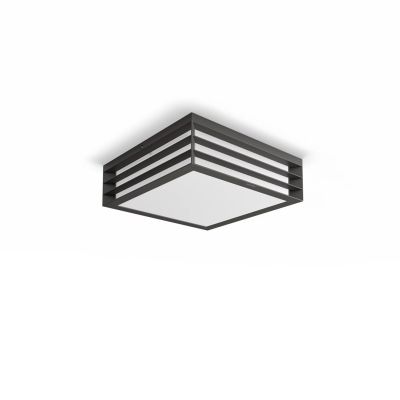 9. Plafon sufitowy oprawa Moonshine antracyt 2x E17/14W IP44 aluminium/tworzywo