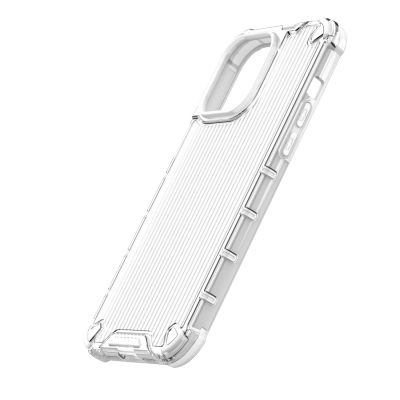 19. Ombre Protect Case etui do iPhone 13 Pro pancerny pokrowiec różowo-niebieskie