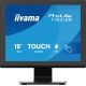 iiyama ProLite T1931SR-B2S monitor komputerowy 48,3 cm (19") 1280 x 1024 px SXGA LCD Ekran dotykowy Stół Czarny