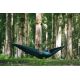 2. Ticket To The Moon TRAVEL HAMMOCK - Original Hamak wiszący 2 os. Nylon Ciemny Zielony, Jasny Szary
