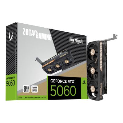 8. Zotac GAMING GeForce RTX 5060 Low Profile NVIDIA 8 GB GDDR7