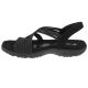 2. Skechers Reggae Slim Simply Stretch Sandals 163023-BLK Czarne 36