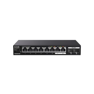 Tenda TEM2010X łącza sieciowe 2.5G Ethernet (100/1000/2500) Komputer stacjonarny Czarny