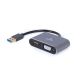 4. I/O ADAPTER USB3 TO HDMI/VGA/GREY A-USB3-HDMIVGA-01 GEMBIRD