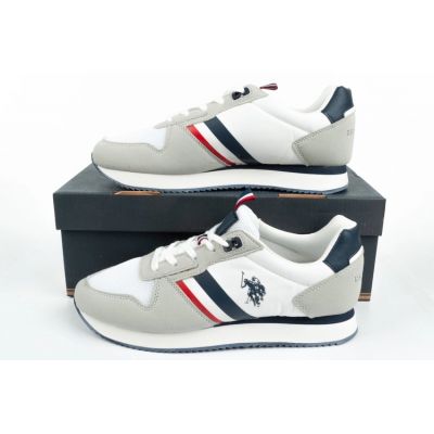 11. Buty sportowe U.S. Polo ASSN. M NOBIL006-WHI