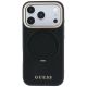 3. Etui Guess Ring Stand 360 Grained Classic Logo MagSafe na iPhone 18 Pro Max / 17 Pro Max - czarne