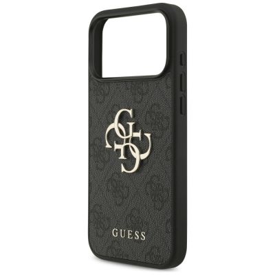 6. Etui Guess 4G Big Logo na iPhone 17 Pro Max / 18 Pro Max - czarne