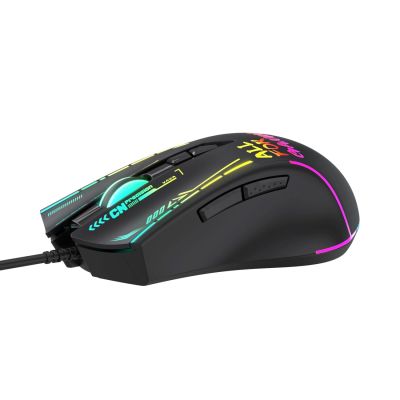 4. Mysz przewodowa Wozinsky WMGK-7200 gamingowa optyczna 7200 DPI - czarna