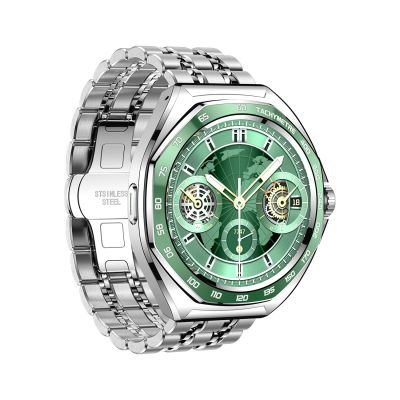 2. Smartwatch Joyroom Venture Series JR-FV2 Pro AMOLED 1,43" 5 ATM z funkcją rozmów - srebrny