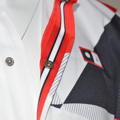 3. Koszulka Air Jordan Quai 54 Printed Shooting Shirt White - DM0754-100