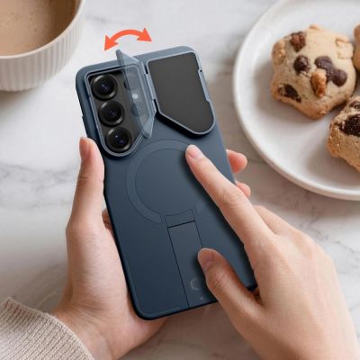 5. Etui Tech-Protect Kevlar Aura MagSafe na Samsung Galaxy S26 Ultra - granatowe
