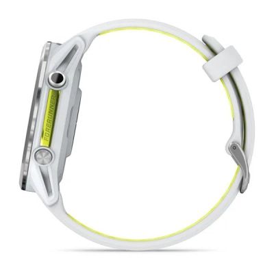 8. Zegarek sportowy Garmin Forerunner 970 Whitestone/Amp Yellow