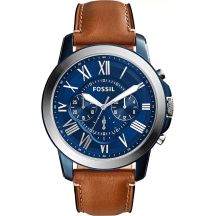 Zegarek Męski FOSSIL Grant Leather FS5151 + BOX
