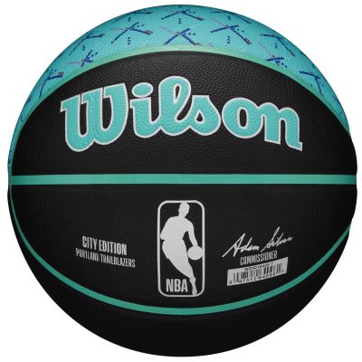 2. Piłka Wilson NBA Team City Collector Portland Trail Blazers Ball WZ4016425ID