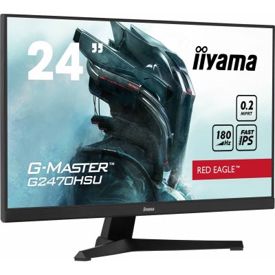 14. iiyama G-MASTER G2470HSU-B6 monitor komputerowy 60,5 cm (23.8") 1920 x 1080 px Full HD LCD Czarny