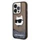 2. Etui Karl Lagerfeld Glitter Choupette Head na iPhone 14 Pro Max - czarne