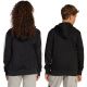 11. Bluza dla dzieci adidas Essentials Full-Zip czarno-biała JD6494