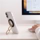 14. Uchwyt magnetyczny Tech-Protect MMR700 Lamano MagSafe na telefon - czarno-złoty