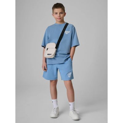 4. T-shirt bawełniany chłopięcy 4F 4FJRSS26TTSHM3906-33S