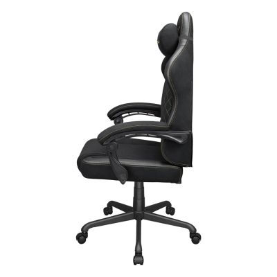 4. COUGAR CGR-FXF-GLB Uniwersalny fotel dla gracza Obite siedzisko Czarny, Złoto