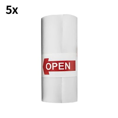 Rolki HURC10N5 do drukarki termicznej z aparatem fotograficznym HURC10/Wozinsky WDT-01 - białe (5 szt.)