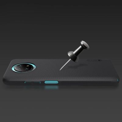 14. Nillkin Super Frosted Shield wzmocnione etui pokrowiec Xiaomi Redmi Note 9T 5G czarny