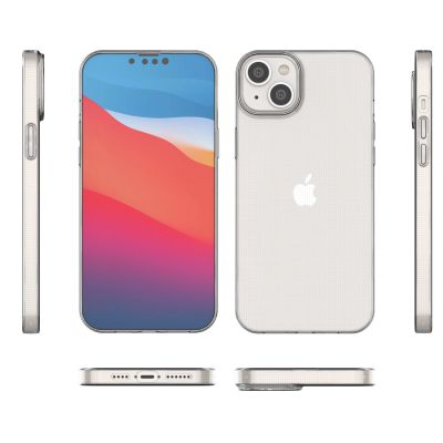 3. Żelowy pokrowiec etui Ultra Clear 0.5mm iPhone 14 Plus przezroczysty