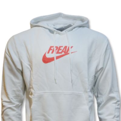 3. Bluza z kapturem Nike Giannis "Freak" Pullover Hoodie Summit White/Magic Ember - DA5691-121