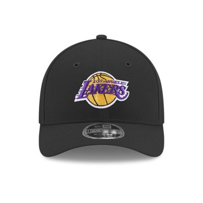 2. Czapka z daszkiem New Era 9FORTY Los Angeles Lakers NBA Team M-Crown Black Snapback - 60755479