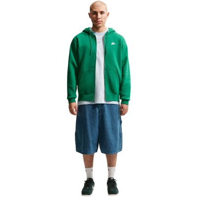 6. Bluza męska Nike Club BB FZ Hoodie zielona FN3861 365