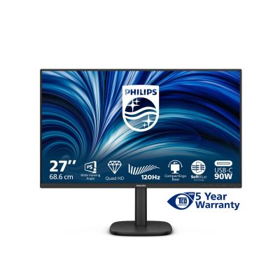 9. Monitor Philips 68,5 cm (27,0 cala) 27B2U3601 16:09 HDMI+DP+USB-C IPS
