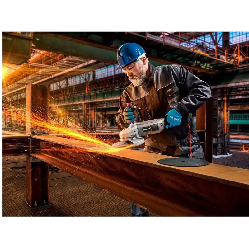 3. Szlifierka kątowa 2350W, tarcza 230 x 22.2 mm, obroty 6500 min?1