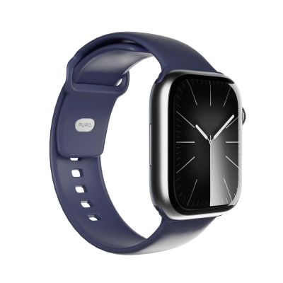 10. Pasek Puro Icon na Apple Watch 44/45/46/49mm - granatowy