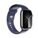 10. Pasek Puro Icon na Apple Watch 44/45/46/49mm - granatowy