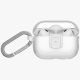 2. Etui UNIQ Glase Pro na AirPods Pro 3 Lock Case - przezroczyste
