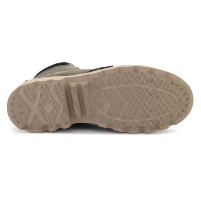 7. PALLADIUM TROOPERLITE GRIT ZIP OLIVE NIGHT 04985-325