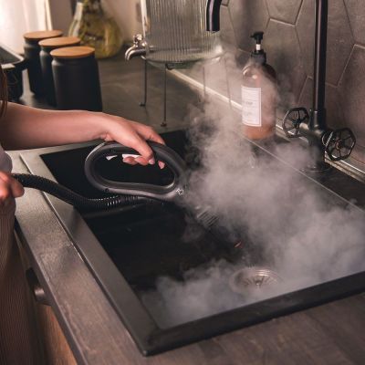 21. Odkurzacz parowy Polti Vaporetto Smart 110 Eco, Moc 1500 W, Ciśnienie pary 4 bar, Pojemność zbiornika na wodę 2 L, Biały/Zielony