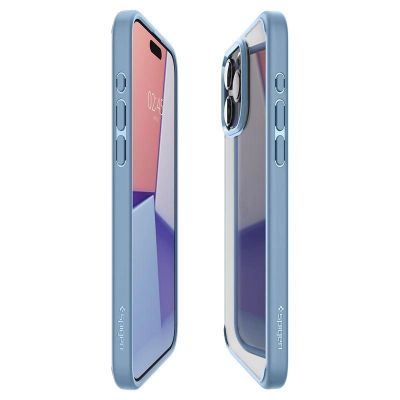 14. Etui Spigen Ultra Hybrid na iPhone 15 Pro Max - jasnoniebieskie