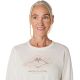 3. ASICS Fujitrail Logo LS Top 2012D315-100 Białe M